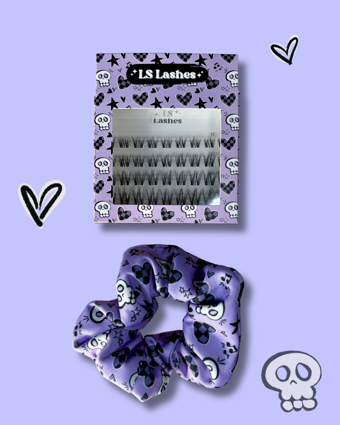 LS Lashes Scrunchies