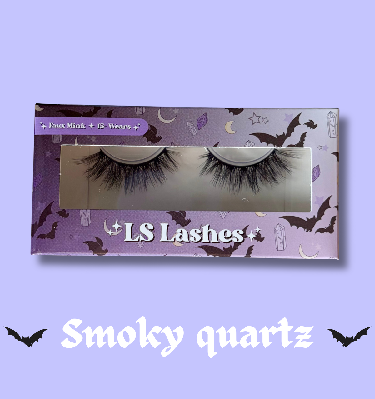 Smoky quartz - Strip lash