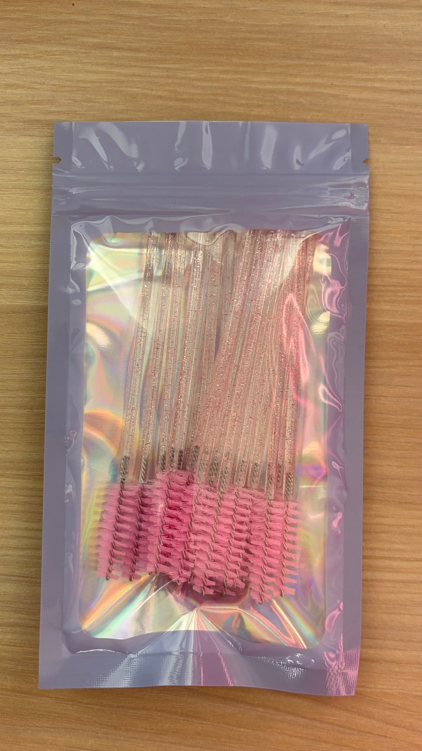 Glitter spoolies - Pink