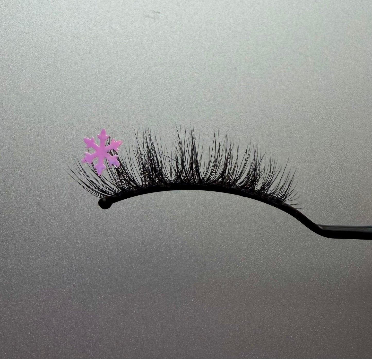 Smokey Quartz Snowflake Custom Strip Lash