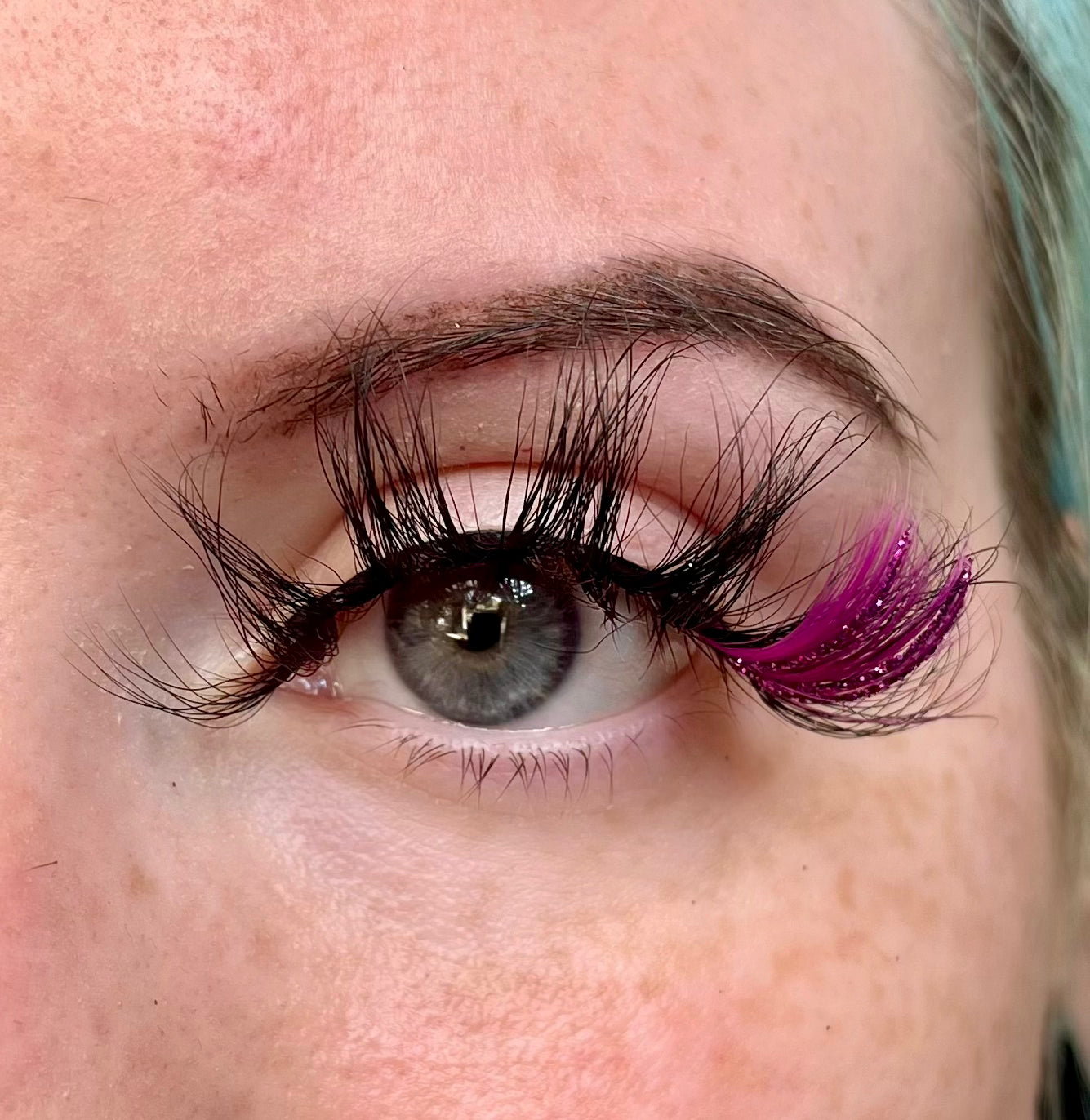 Amethyst - Faux Mink Coloured Strip Lash