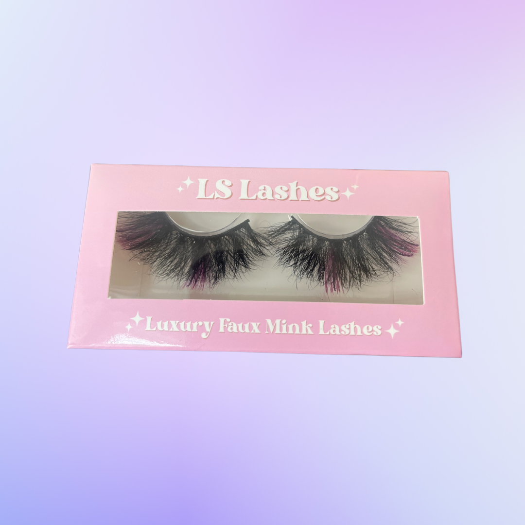 Iris - Faux Mink Coloured Strip Lash