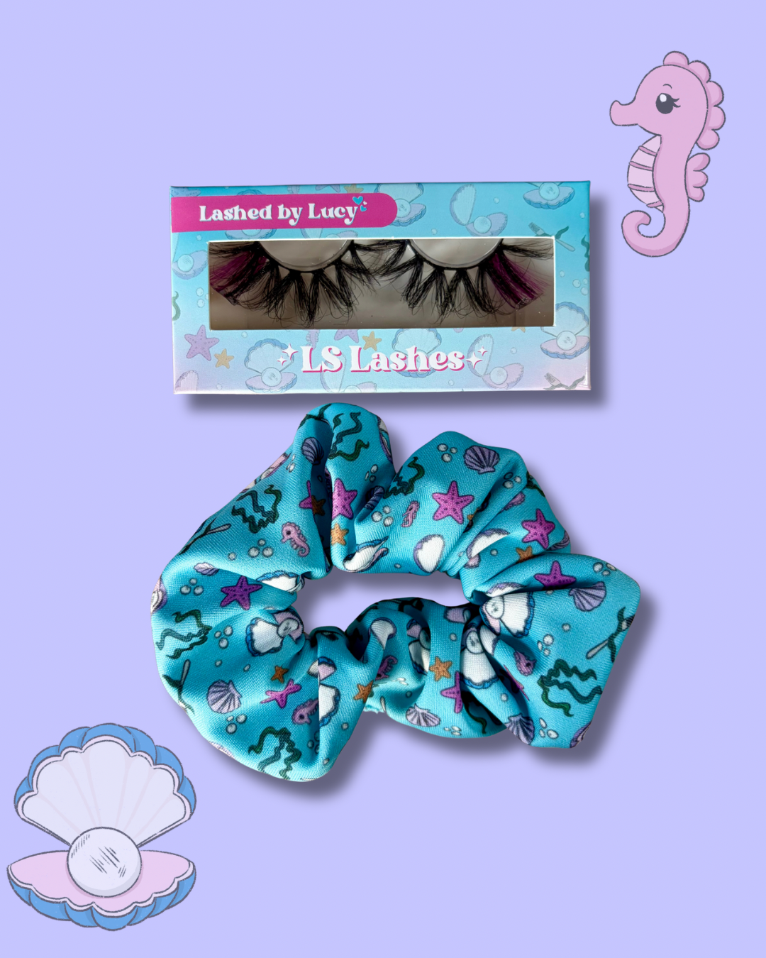 LS Lashes Scrunchies