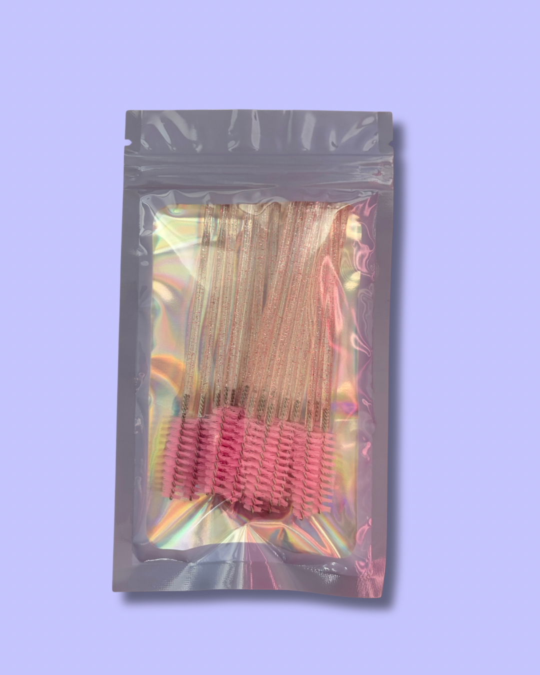 Glitter spoolies - Pink
