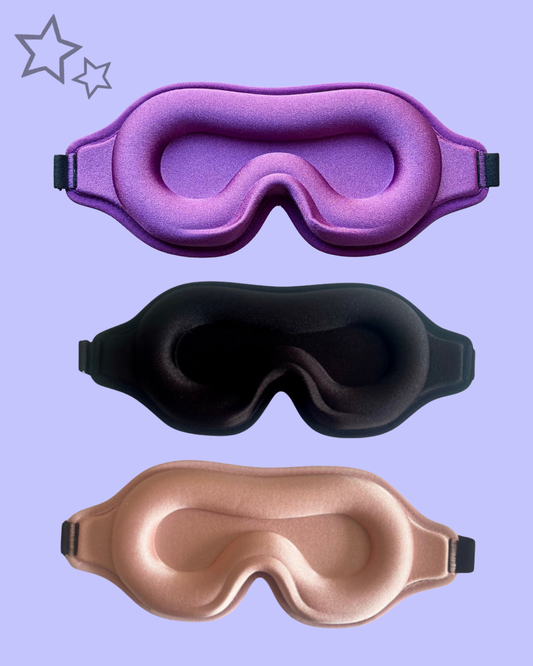 3D memory foam sleeping eye mask