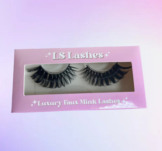 LS12 - Faux Mink Strip Lash