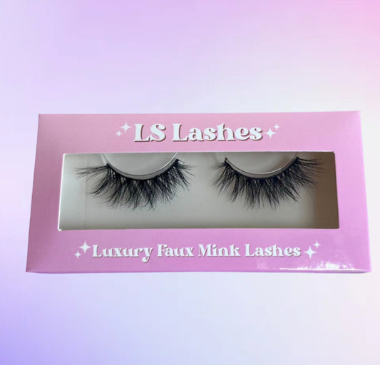 Smokey quartz - Faux Mink Strip Lash