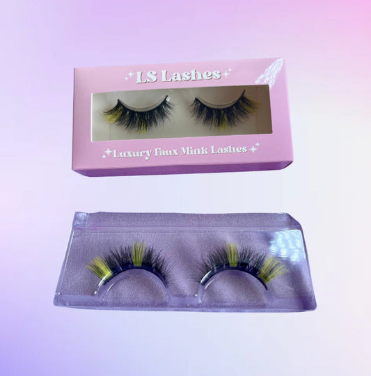 LS03 - Faux Mink Coloured Strip Lash