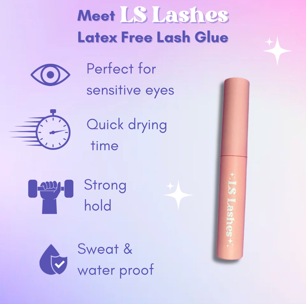 LS Lashes Latex free lash glue