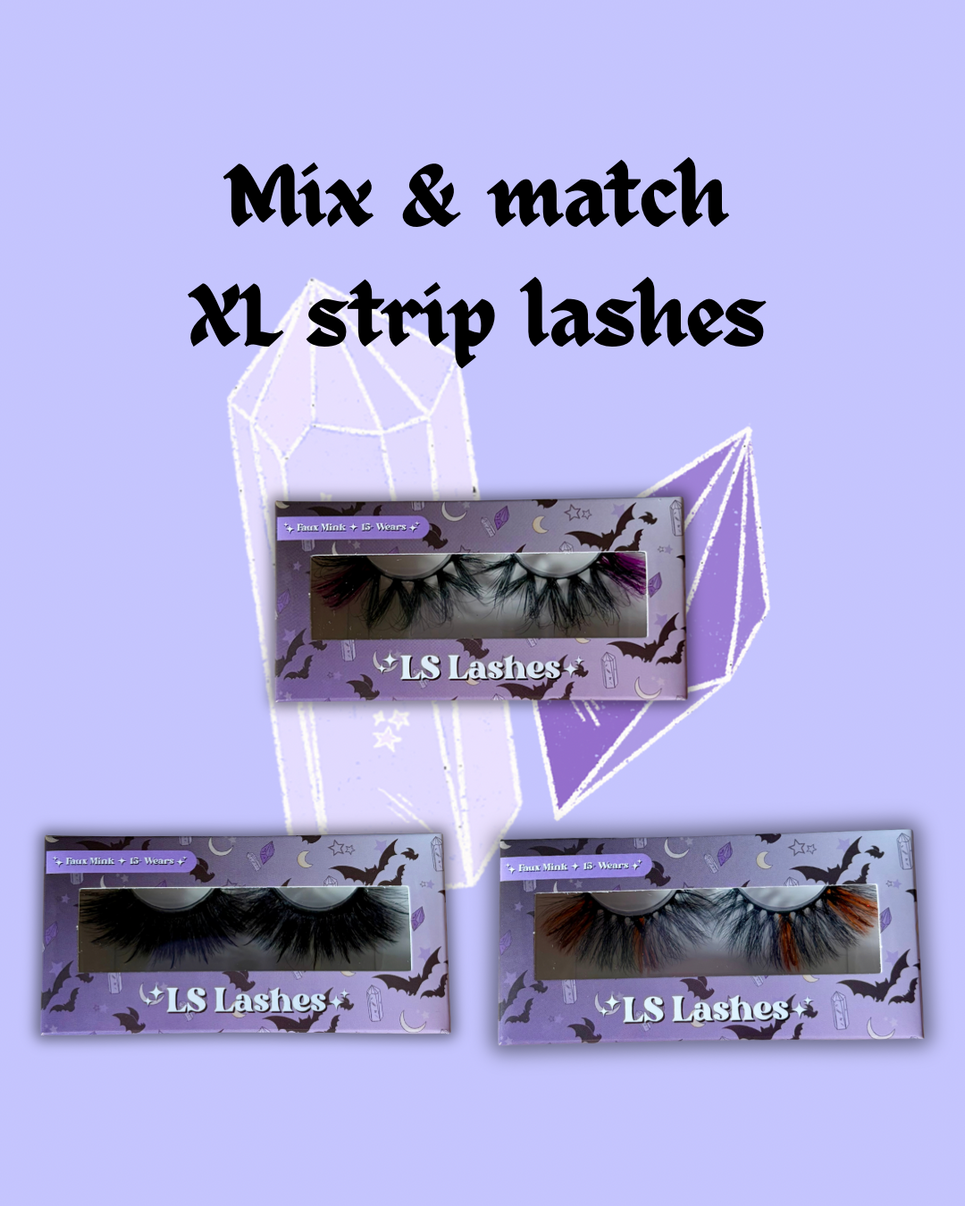 XL strip lash mix & match 3