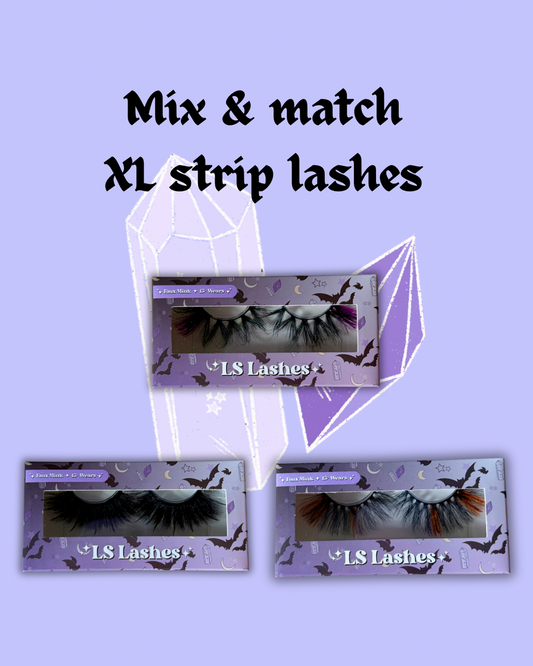 XL strip lash mix & match 3