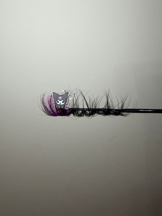 Amethyst Kuromi Custom Strip Lash